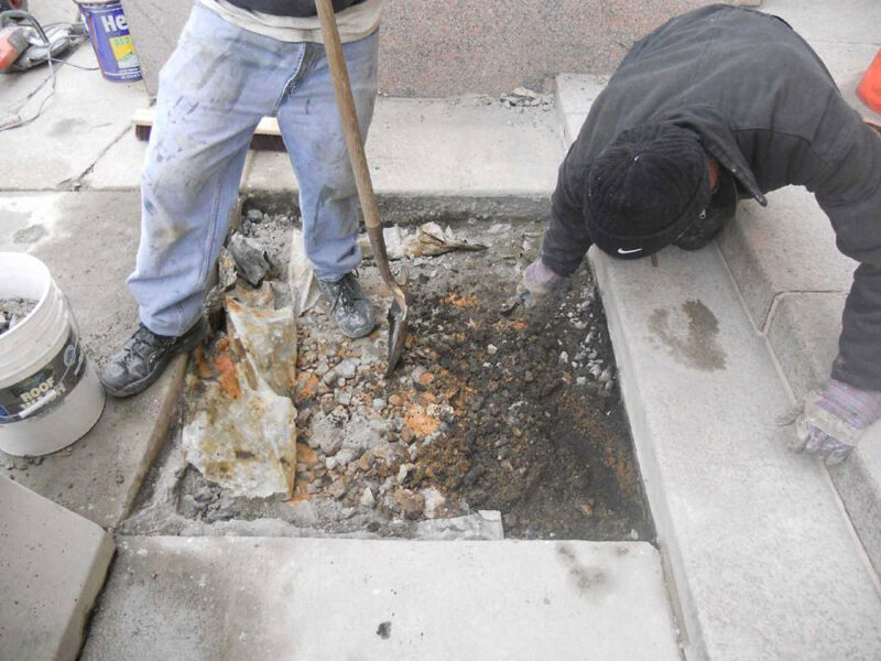 WILBUR J. COHEN BUILDING MAIN ENTRANCE WATERPROOFING & CONCRETE REPAIR ...